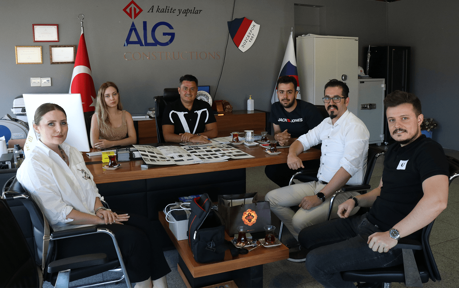 We held a meeting with ALGÜN İnşaat and Cihat ALGÜN.